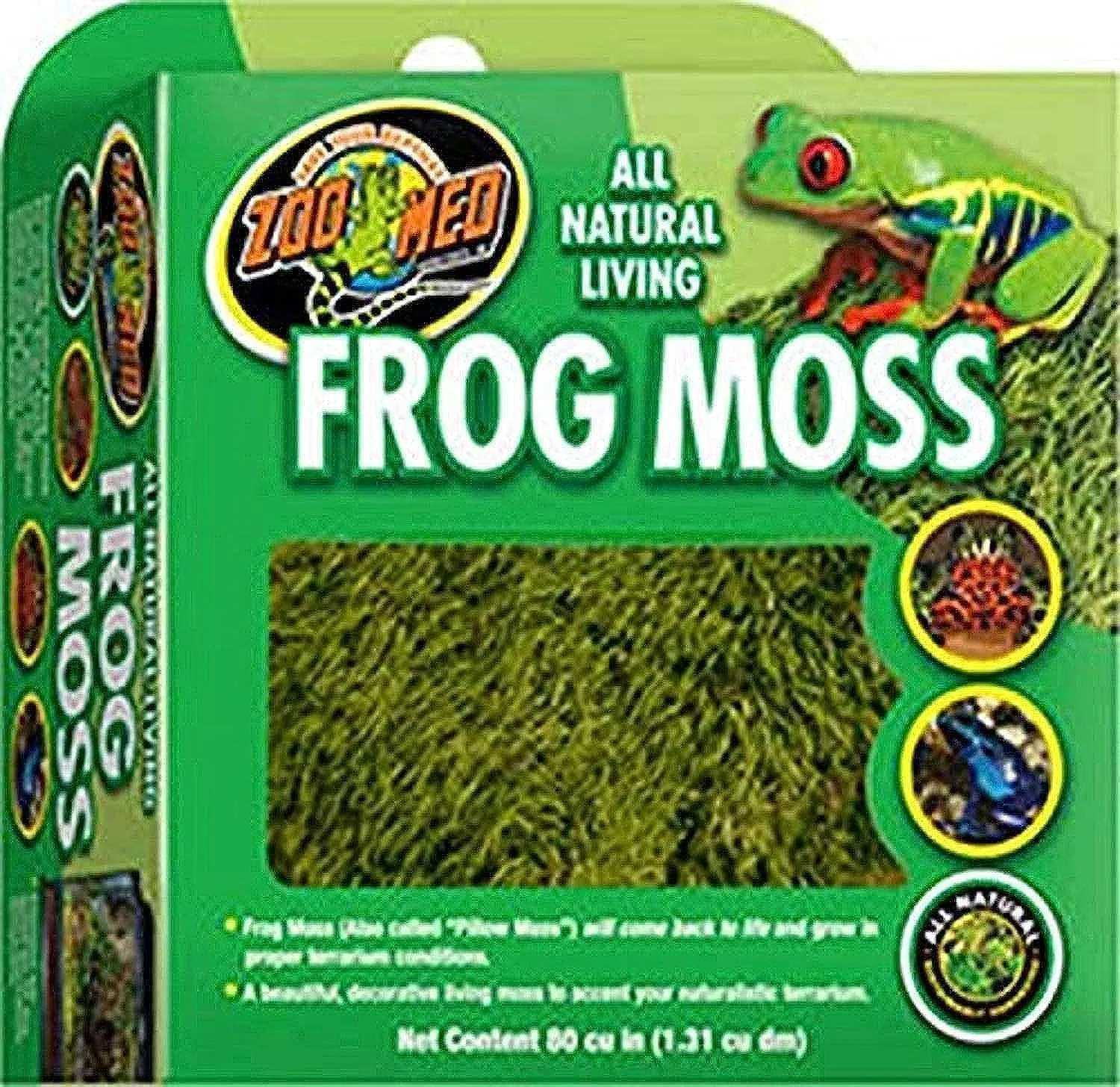 Bild von Zoo Med CF3-FME natürliches Froschmoos mit 1,31 Litern zur Feuchtigkeitssteigerung im Terrarium