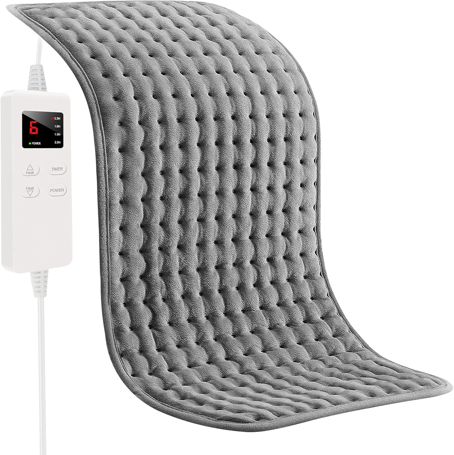 Bild von ZWOOS Heizkissen 76x40cm mit Abschaltautomatik und schneller Heiztechnik für Nacken, Rücken und Schulter