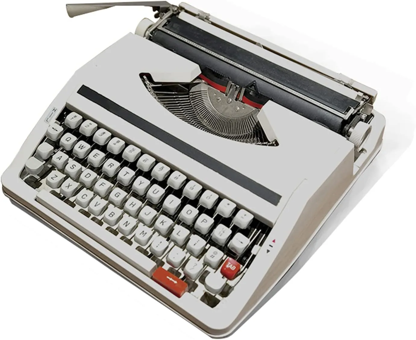 Bild von ZXNQ Schreibmaschine aus Vollmetall mit flexiblen Tasten und klarer Handschrift, ideal für literarische Sammlungen und Geschenke