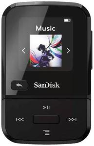 Bild von SanDisk Clip Sport Go MP3-Player 32GB Schwarz Befestigungsclip | FM Radio