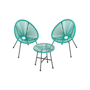 Bild von Balkonmöbel 3er Set – Stilvolle Entspannung für Terrasse und Garten