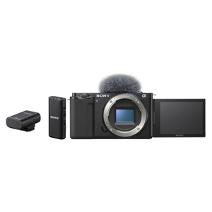 Bild von Sony Alpha ZV-E10 + ECM-W2BT Mikrofon