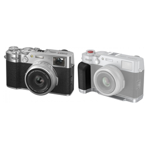 Bild von Fujifilm X100VI silber + SmallRig 4555 L-Griff – Ein umfassender Produkt-Check