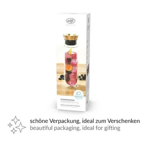 Bild von alfi Glaskaraffe "Flowmotion", 1 l