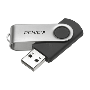 Bild von GENIE USB-Stick 2.0, 128GB - schwarz/silber