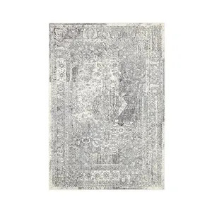 Bild von HANSE Home Teppich Kurzflor Teppich Plume Grau Creme, rechteckig