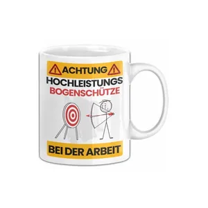 Bild von Trendation Tasse Bogenschütze – Ein lustiges Geschenk für Bogenschützen