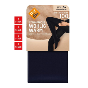 Bild von Die perfekte Strumpfhose für kalte Tage: Nur Die Feinstrumpfhose Wohlig-Warm 100 DEN Damen