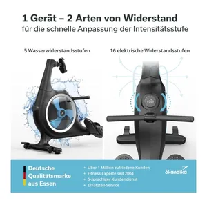 Bild von Skandika Rudergerät Nemo V Hybrid – Ihr neuer Trainingspartner für Zuhause