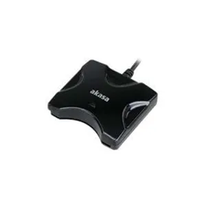 Bild von Akasa AK-CR-03BK Elektronisches Kartenlesegerät für Ausweise und Chipkarten