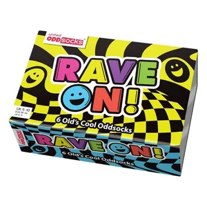 Bild von United Oddsocks Rave On Socken – Ein Farbenspektakel für jeden Anlass