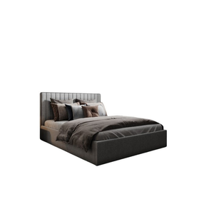 Bild von Polsterbett Doppelbett ELIOS in Stoff Brooklyn Grau 160x200cm