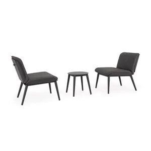 Bild von Bizzotto Balkonset Balkon-Set Isabela aus Aluminium, Anthrazit
