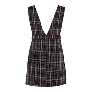 Bild von Trendyol Curve Schwarzes Westenkleid Aus Chenille für Damen - 52