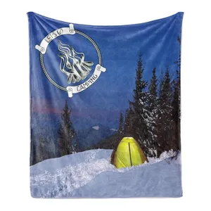 Bild von ABAKUHAUS Camping Weiche Kuscheldecke – Ihr perfekter Begleiter für kalte Tage