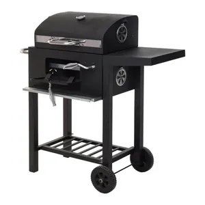 Bild von Vaggan Deluxe Holzkohlegrill mit Deckel – Perfekter Grillgenuss für Ihren Garten