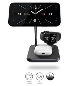 Bild von Zens Aluminium Series 4 in 1 Magnetic Wireless Charger + Watch 1x 18W Qi schwarz