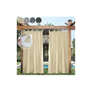 Bild von BTTO V&G Gardine Outdoorgardine Blackout Vorhang Wasserdicht