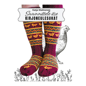 Bild von Makkonen, Katja: Suunnittele itse kirjoneulesukat
