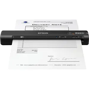 Bild von Epson WorkForce ES-60W mobiler Dokumentenscanner für DIN A4 mit integriertem Akku und 600 dpi, WiFi und USB 2.0