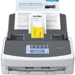 Bild von iX1600 ScanSnap Scanner in Weiß mit Duplexfunktion und ADF für verschiedene Formate bis A4, 40 Seiten pro Minute, Wi-Fi und USB 3.2