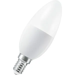 Bild von LEDVANCE smarte dimmbare LED-Lampe E14 mit 2700 K warmweiß, ersetzt 40 W Glühlampen, im 1er-Pack