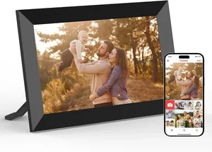Bild von MRQ 10,1 Zoll digitaler Bilderrahmen mit WiFi und Touchscreen, 1280x800 HD, automatischer Drehung und Micro SD Kartenunterstützung
