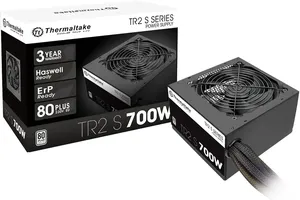 Bild von Thermaltake TR2 S 700W ATX Netzteil mit 80 Plus Zertifizierung und leisen 120mm Lüfter in Schwarz