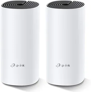 Bild von TP-Link Deco M4 Mesh WLAN Set mit 2 Einheiten, AC1200 Dual Band, 2 Gigabit Ports pro Einheit, empfohlen für 2-3 Schlafzimmer und umfassendem Jugendschutz